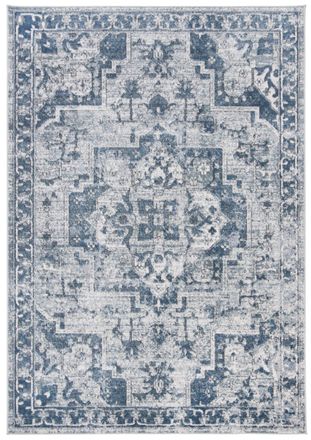 Safavieh Alfombra azul marino/beige 91 x 152 cm