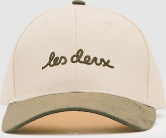 Les Deux Les - Les Les Cotton Contrast Logo Cap
