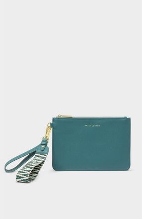 Katie Loxton Hallie Wristlet Pouch in Teal at Nordstrom