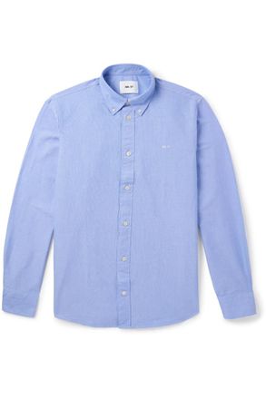 Nn.07 Colby 5910 Button-Down Collar Organic Cotton Oxford Shirt