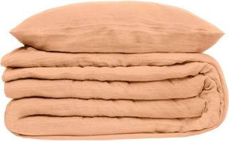 Atmosphera Atmosphera - Ropa De Cama - Gasa De Algod&oacute;n - Rosa - 240x220 Cm Cr&eacute;ateur DInt&eacute;rieur