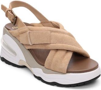 Ash Delia Slingback Wedge Sandal in Desert at Nordstrom, Size 10Us