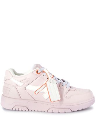 Off-white Out Of Office leather sneakers - women - Leather - 35.5