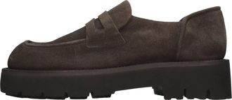 Pantanetti Elite Su&egrave;de Loafers - Dames - Loafers - Bruin - 40 EU - Su&egrave;de - Schoenen