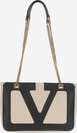 Valentino Garavani White Viva Superstar Small Shoulder Bag