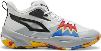 Puma Mens Genetics Basketball Shoes, Grey, 5.5 UK