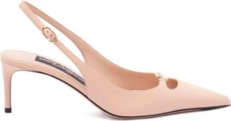 Dolce & Gabbana Pink Slingback Pumps