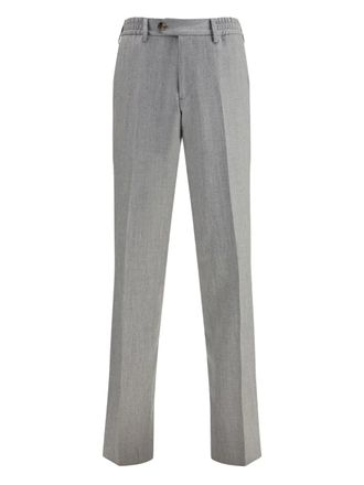 Lardini elasticated-waist trousers - Grey