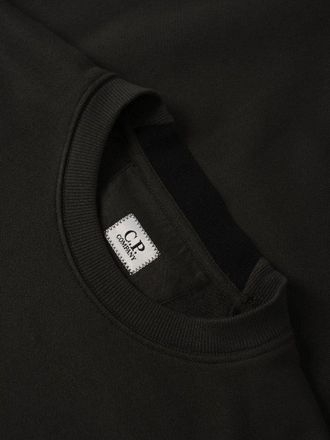 C.P. Company Lens-Pocket Sweatshirt - Charcoal