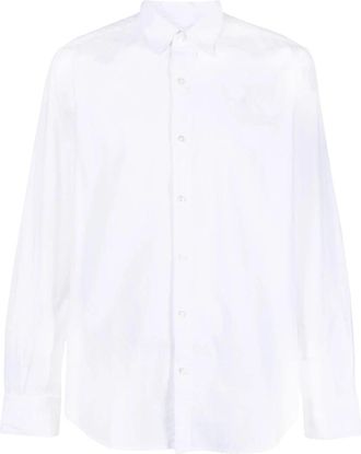 Aspesi Camicia Ridotta II - Heren - Zakelijke Overhemden - Wit - S - Overhemden