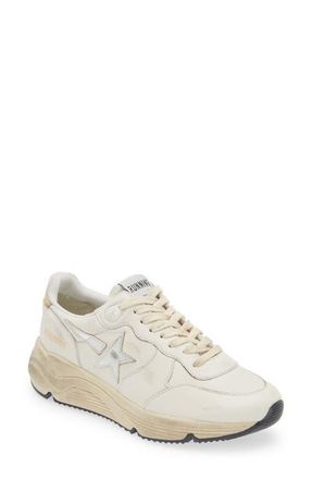 Golden Goose Running Sole Sneaker in White/silver at Nordstrom, Size 37