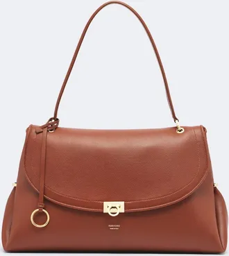Ferragamo Sofia Large leather shoulder bag