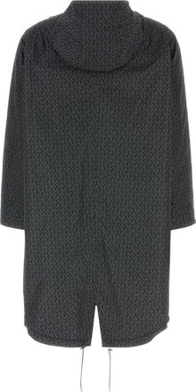 Michael Kors Womens Outerwear Coat Gray Recycled Polyes Ter
