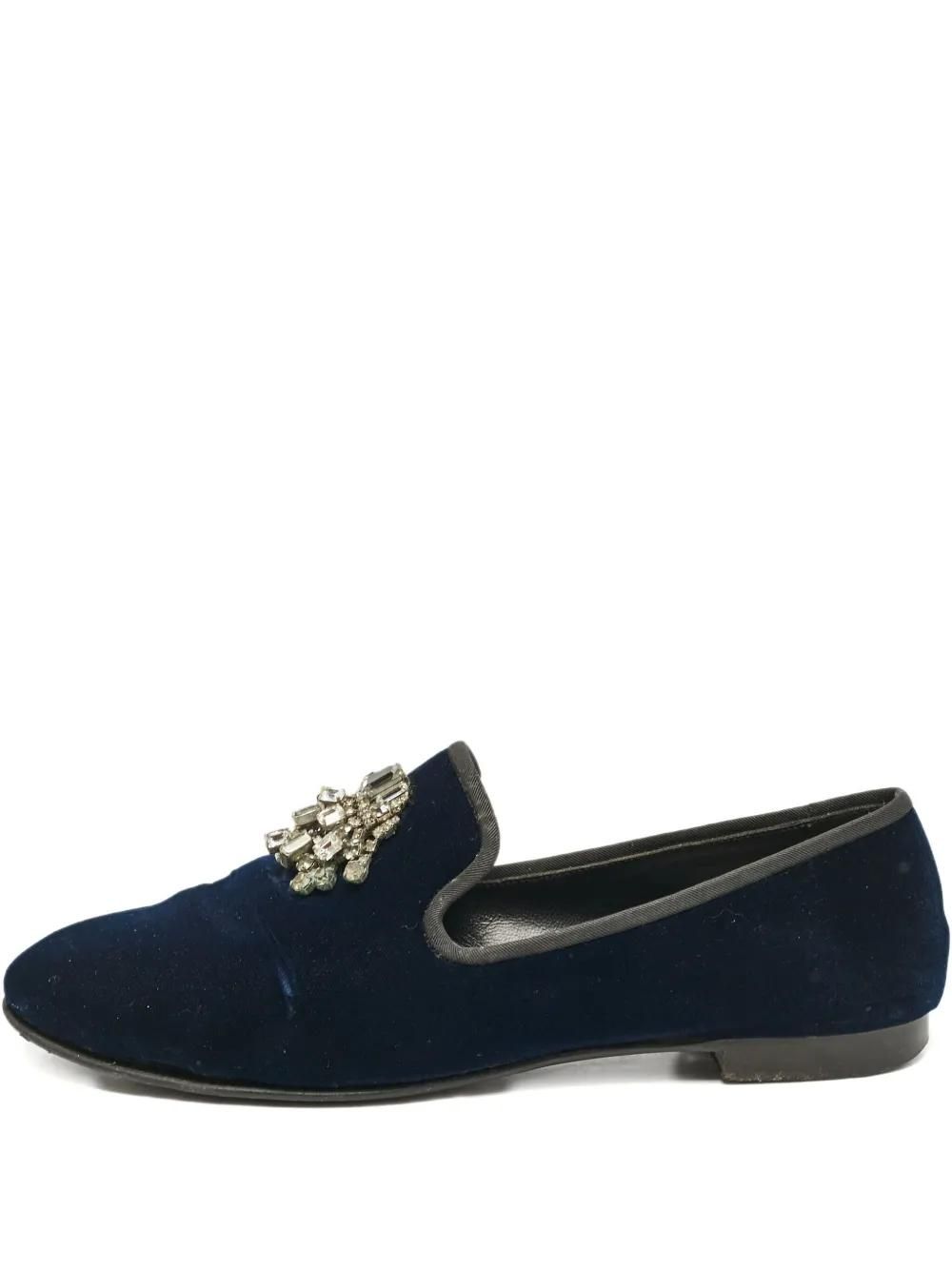 Giuseppe ブルーローファー Zanotti
