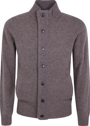 Barbour Sweater Zip-Through Essential Patch