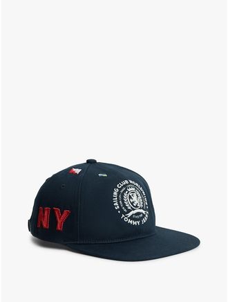 Tommy Hilfiger Mens Tommy Jeans Sailing Crest Baseball Cap - Navy