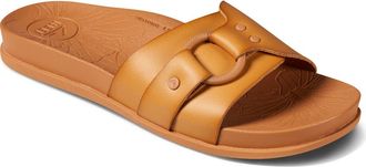 Reef Cushion Soho Cruz Slide Sandal in Natural at Nordstrom, Size 11