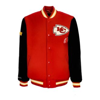 Mitchell & Ness NFL Team Legacy Varsity Jack - Heren - Bomber jackets - Veelkleurig - XL - Wol - Jassen