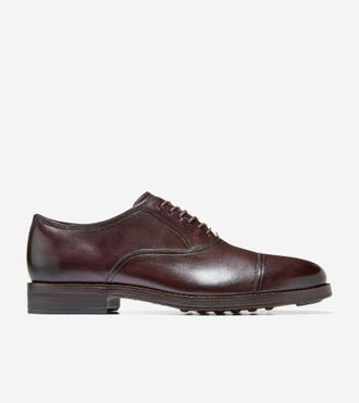 Cole Haan Mens Ledley Grand Cap Toe Oxfords - Brown Size 13