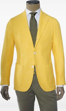 Sartorio Napoli woven blazer - Yellow
