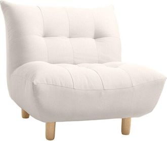 Miliboo Miliboo - Poltrona design scandinavo naturale yumi