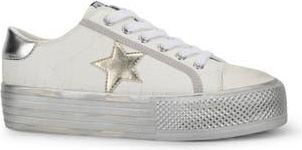 Vintage Havana Amaze Platform Metallic Sneaker in White Croco at Nordstrom Rack, Size 7.5