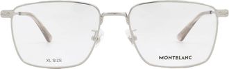 Montblanc Demo Rectangular Mens Eyeglasses MB0308O 006 56