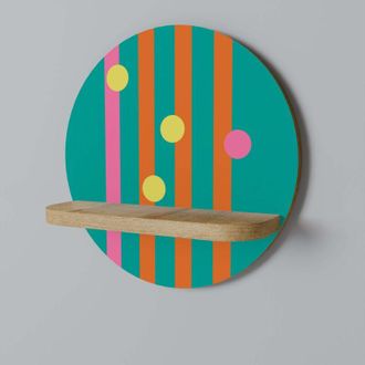 OEM En Alg&uacute;n Lugar Entre Estante Redondo