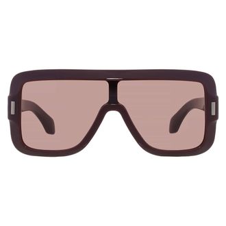 Ferragamo Burgundy Shield Ladies Sunglasses SF2061SE 606 55