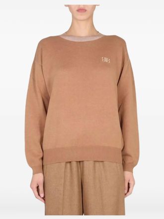 Ballantyne long-sleeve sweater - women - Fabric - 42 - Neutrals