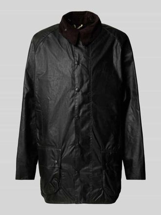 Barbour Parka mit Pattentaschen Modell BEAUFORT in Dunkelgruen, Gr&ouml;&szlig;e 38