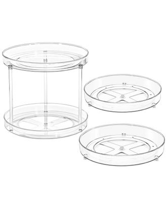 Sorbus Set Of 3 Lazy Susan Organizers
