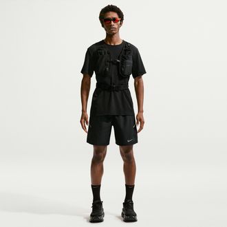 Nike Mens Miler Dri-FIT 2-in-1 7 Running Shorts in Black | IF2054-010