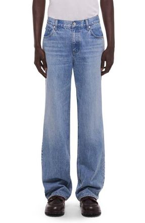 Helmut Lang Brooklyn Low Rise Drop Straight Leg Jeans in Vintage Blue Wash at Nordstrom, Size 29