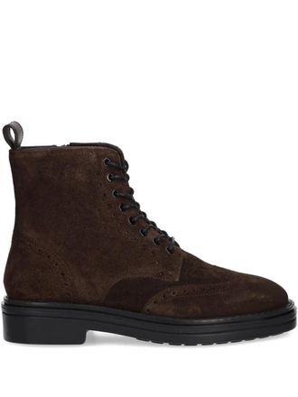 GANT lace-up wingtip boots - Bruin
