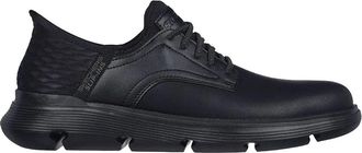 Skechers Elegante leren sneakers - Heren - Sneakers - Zwart - 41 EU - Leer - Schoenen