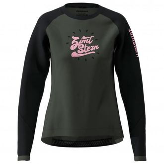 Zimtstern Pureflowz Shirt L/S Velotrikot f&uuml;r Damen | schwarz