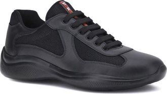 Prada Mens Black Polyamide Sneakers
