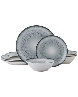 Mikasa Matteo 12Pc Dinnerware Set, Service For 4