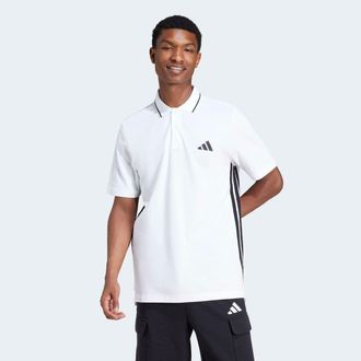 adidas Poloshirt ADIDAS SPORTSWEAR M 3S PQ PS, Herren, Gr. XXL, schwarz-weiss (wei&szlig;, schwarz), Obermaterial: 100% Baumwolle, Shirts Poloshirt