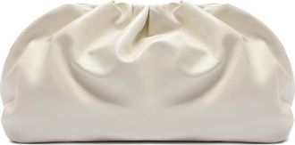 Arezzo Elizabeth Small Leather Clutch in Crema White at Nordstrom