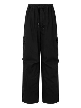 TOMBOY Broek met bandjes - Zwart