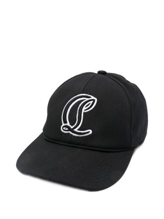 Christian Louboutin Canvas Baseball Cap