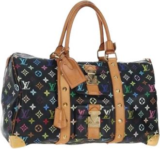 Louis Vuitton Pre-owned Boston Bag - Dames - Vintage Weekendtas - Veelkleurig - ONE Size - Vintage