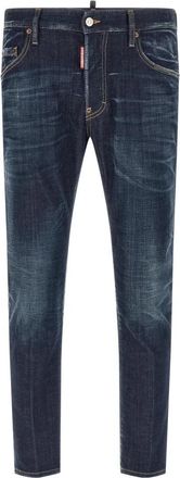 Dsquared2 Skater Jeans - Heren - Slim Fit Jeans - Blauw - XL - Katoen - Jeans