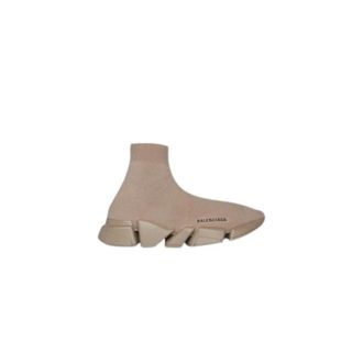 Balenciaga Gebreide sok-sneakers - Dames - Schoenen - Beige - Maat: 40 EU