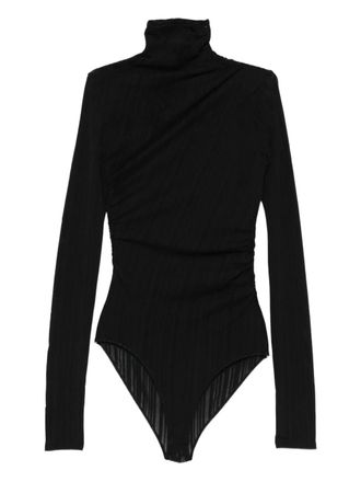 Amazuìn turtleneck bodysuit - women - Fabric - One Size - Black