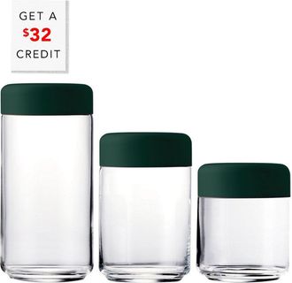 Mepra Set Of 3 Urano Canisters With $32 Credit