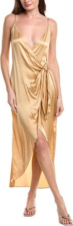 L'agence LAgence Amilia Cami Silk Wrap Dress
