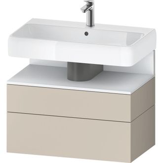 Duravit Duravit Qatego Mueble Bajo Lavabo, 1 Extra&iacute;ble Y 1 Caj&oacute;n